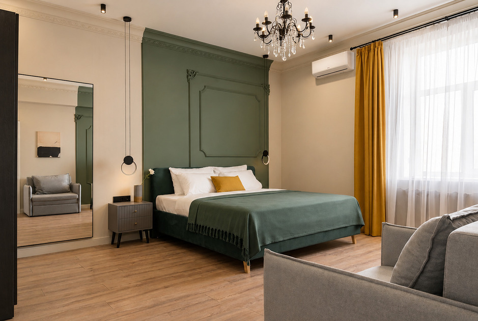 Видовая сталинка в самом центре Великого Новгорода